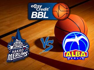 Баскетбол. Бундеслига. ХАРКО Мерлинс - Альба Берлин