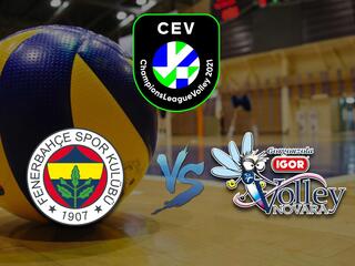 Волейбол. Лига чемпионов 20/21. Женщины. Фенербахче (Турция) - Горгонзолла Новара (Италия)