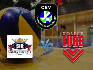 Волейбол. Лига чемпионов 20/21. Мужчины. Сир Сафети Перуджа (Италия) - Чивитанова (Италия)