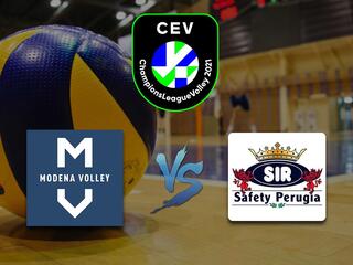Волейбол. Лига чемпионов 2/21. Мужчины. Модена (Италия) - Сир Сафети Перуджа (Италия)