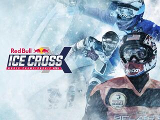 Скоростной спуск на коньках. Red Bull Ice Cross