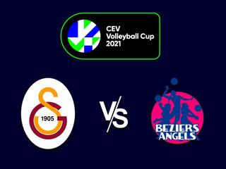 Волейбол. Кубок ЕКВ 20/21. Женщины. Галатасарай (Турция) - Безье (Франция)