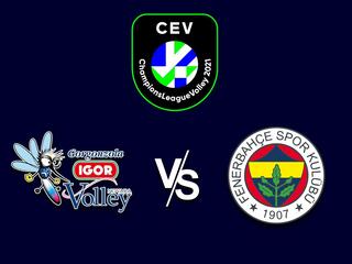 Волейбол. Лига чемпионов 20/21. Женщины. Горгонзолла Новара (Италия) - Фенербахче (Турция)