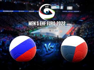 Гандбол. Чемпионат Европы-2022. Отборочный турнир. Мужчины. Россия - Чехия