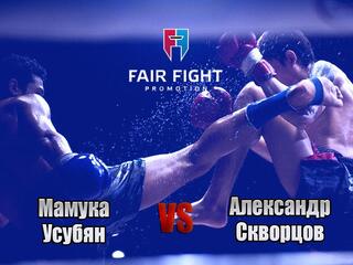 Кикбоксинг. Fair Fight. Мамука Усубян против Александра Скворцова. Трансляция из Екатеринбурга