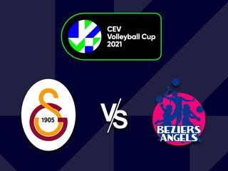 Волейбол. Кубок ЕКВ 2020/2021. Женщины. Полуфинал. "Галатасарай" (Турция) - "Безье Энджелс" (Франция)