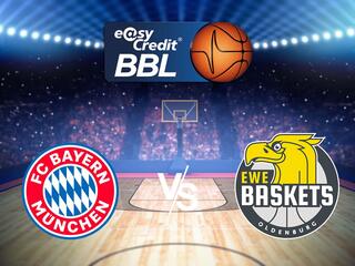 Баскетбол. Бундеслига. "Бавария" (Мюнхен) - "Ольденбург"