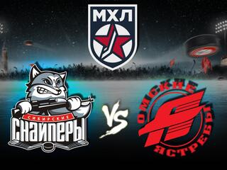 Хоккей. МХЛ. Сибирские Снайперы - Омские Ястребы