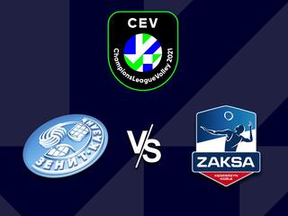 Волейбол. Лига чемпионов 2020/2021. Полуфинал. Мужчины. "Зенит" (Казань, Россия) - "ЗАКСА Кендзежин-Козле" (Польша)