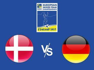 Бадминтон. Командный чемпионат Европы 2021. Полуфинал. Сборная Дании - Сборная Германии