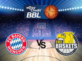 Баскетбол. Бундеслига. "Бавария" (Мюнхен) - "Ольденбург"
