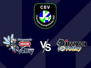 Волейбол. Лига чемпионов 2020/2021. Женщины. "Горгонзолла Новара" (Италия) - "Конельяно" (Италия)