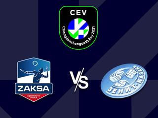 Волейбол. Лига чемпионов 20/21. Полуфинал. Мужчины. ЗАКСА Кенджезедин Козле (Польша) - Зенит Казань (Россия). Матч 2