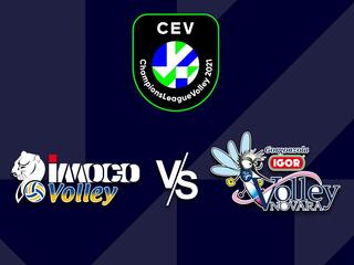 Волейбол. Лига чемпионов 20/21. Полуфинал. Женщины. Конельяно (Италия) - Горгонзолла Новара (Италия). Матч 2