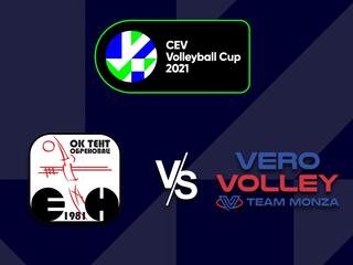 Волейбол. Кубок ЕКВ 20/21. Полуфинал. Женщины. Тент Обреновац (Сербия) - Монца (Италия).