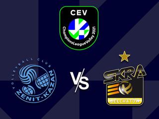 Волейбол. Лига чемпионов 20/21. Мужчины. Четвертьфинал. Зенит Казань (Россия) - СКРА Белхатув (Польша)