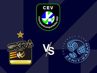 Волейбол. Лига чемпионов 20/21. Мужчины. Четвертьфинал. СКРА Белхатув (Польша) - Зенит Казань (Россия)