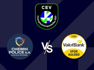 Волейбол. Лига чемпионов 20/21. Женщины. Хемик Полице (Польша) - Вакыфбанк (Турция)