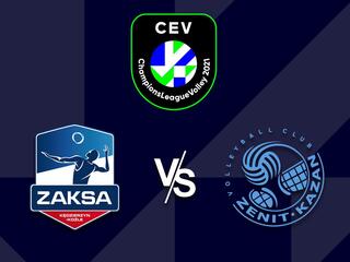 Волейбол. Лига чемпионов 20/21. Мужчины. Полуфинал. ЗАКСА Кенджезелин Козле (Польша) - Зенит Казань (Россия)