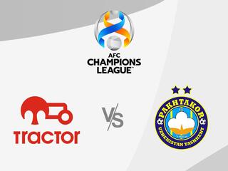 Футбол. Лига чемпионов AFC 20/21. Трактор (Иран) - Пахтакор (Узбекистан)
