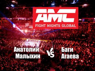 Смешанные единоборства. Fight Nights. Анатолий Малыхин против Баги Агаева. Трансляция из Москвы