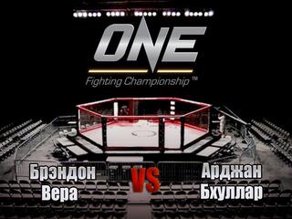 Смешанные единоборства. One FC Брэндон Вера против Арджана Бхуллара. Трансляция из Сингапура