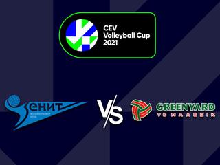 Волейбол. Кубок ЕКВ 20/21. Мужчины. Зенит СПб (Россия) - Нолико Маасейк (Бельгия)