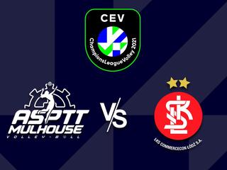 Волейбол. Лига чемпионов 20/21. Женщины. Мюлуз (Франция) - Лодзь (Польша)