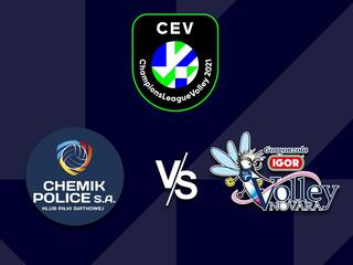 Волейбол. Лига чемпионов 20/21. Женщины. Хемик Полице (Польша) - Горгонзолла Новара (Италия)