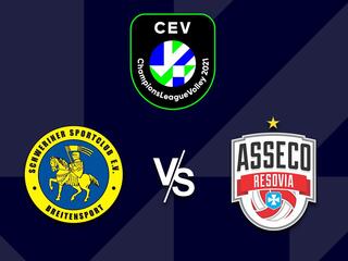 Волейбол. Лига чемпионов 20/21. Женщины. Шверинер (Германия) - Ресовия Жешув (Польша)