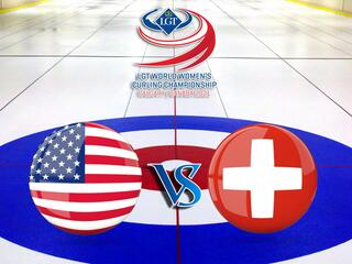Кёрлинг. Чемпионат мира. Женщины. 1/2 финала. США - Швейцария. Трансляция из Канады