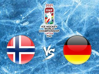 Хоккей. Чемпионат мира. Норвегия - Германия. Трансляция из Латвии