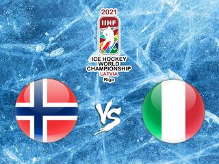 Хоккей. Чемпионат мира. Норвегия - Италия. Трансляция из Латвии