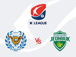 Футбол. Чемпионат Южной Кореи К- Лига. Тэгу - Чонбук