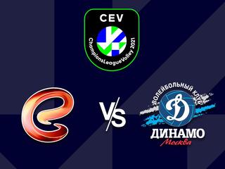 Волейбол. Лига чемпионов 20/21. Женщины. Эдзаджибаши (Турция) - Динамо Москва (Россия)