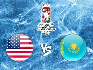 Хоккей. Чемпионат мира. США - Казахстан. Трансляция из Латвии