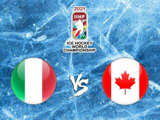 Хоккей. Чемпионат мира. Италия - Канада. Трансляция из Латвии