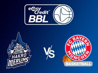 Баскетбол. Бундеслига. Плей-офф. Игра 4. ХАКРО Мерлинс Скайлайнерс - Бавария Мюнхен