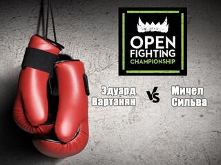 Смешанные единоборства. Open FC. Эдуард Вартанян против Мичела Сильвы. Трансляция из Москвы