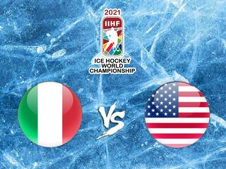 Хоккей. Чемпионат мира. Италия - США. Трансляция из Латвии