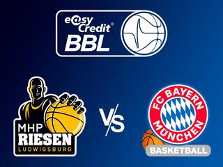 Баскетбол. Бундеслига. Плей-офф. Полуфинал. Игра 2. Ризен Людвигсбург - Бавария Мюнхен