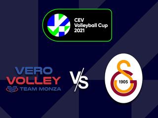 Волейбол. Кубок ЕКВ 20/21. Женщины. Финал. Игра 1. Монца (Италия) - Галатасарай (Турция)