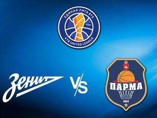 Баскетбол. Единая лига ВТБ 20/21. Плей-офф. Четвертьфинал. Зенит - Парма