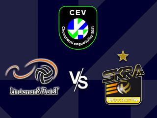 Волейбол. Лига чемпионов 20/21. Мужчины. Линдеман (Германия) - СКРА Белхатув (Польша)