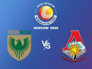 Пляжный футбол. Клубный чемпионат мира 2020. Матч за 3-е место. Токио Верде (Япония) - Локомотив (Россия)