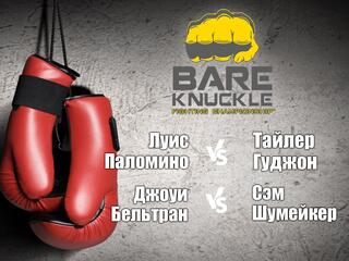 Бокс. Bare Knuckle FC. Луис Паломино против Тайлера Гуджона. Джоуи Бельтран против Сэма Шумейкера. Трансляция из США