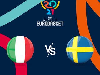 Баскетбол. Чемпионат Европы. Женщины. Плей-офф. Италия - Швеция. Трансляция из Испании