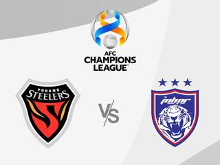 Футбол. Лига чемпионов AFC. Пхохан Стилерз (Южная Корея) - Джохор (Малайзия)