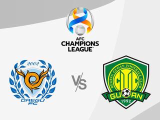 Футбол. Лига чемпионов AFC. Тэгу (Южная Корея) - Бэйцзин Гоань (КНР)
