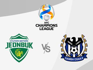 Футбол. Лига чемпионов AFC. Чонбук Моторс (Южная Корея) - Гамба Осака (Япония)